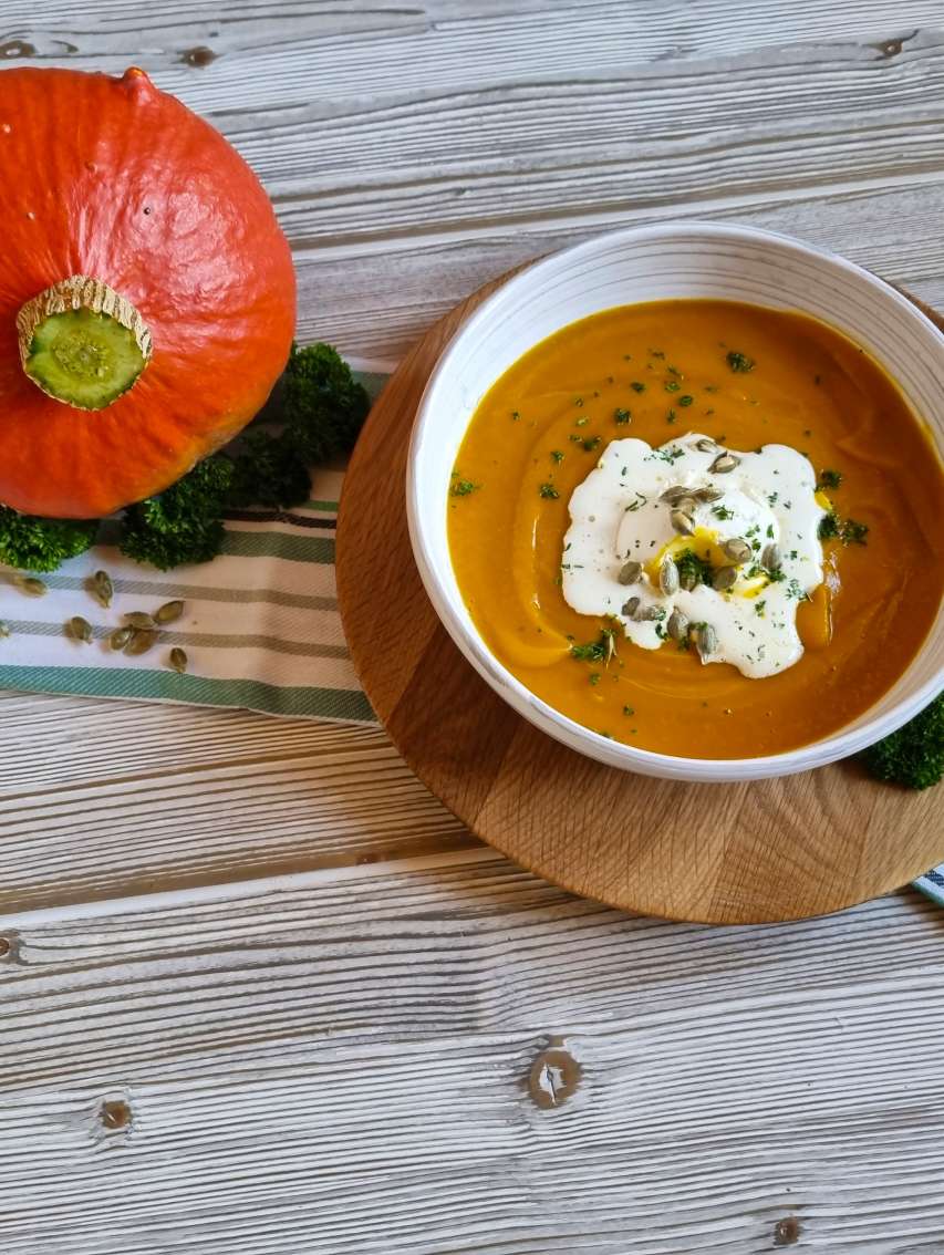 Kürbis-Suppe